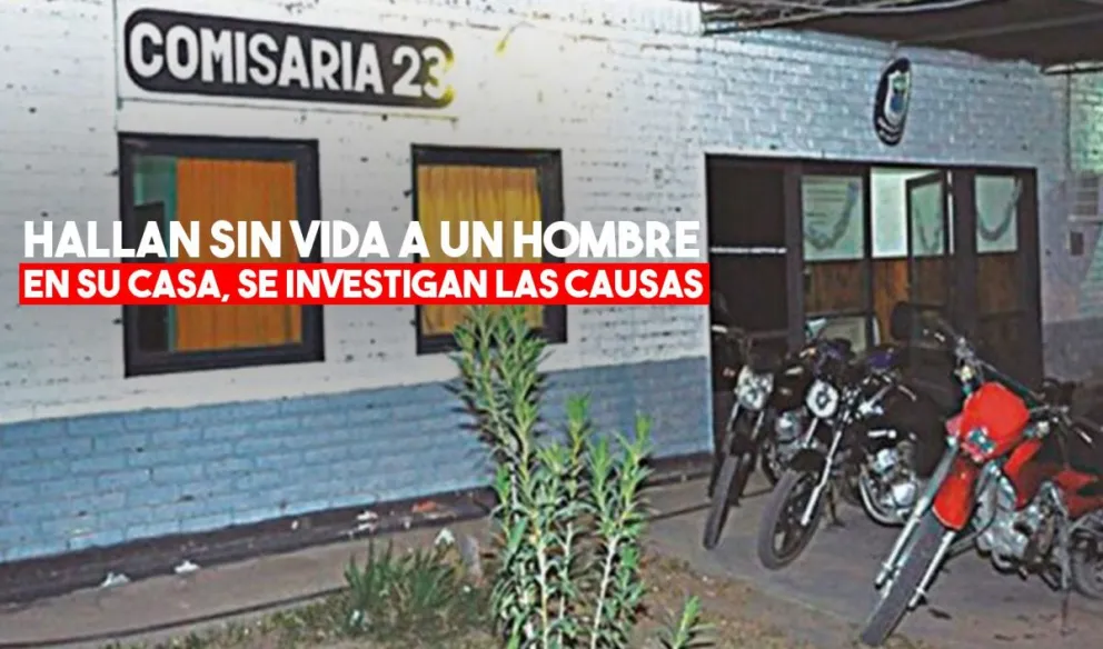Encontraron a un hombre sin vida en su domicilio