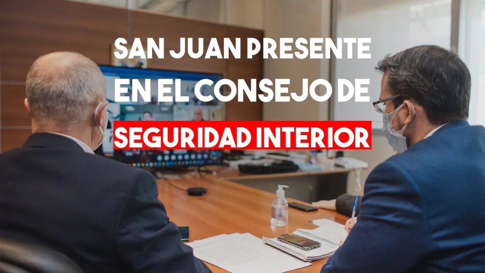 Munisaga participó del quinto encuentro del Consejo de Seguridad Interior