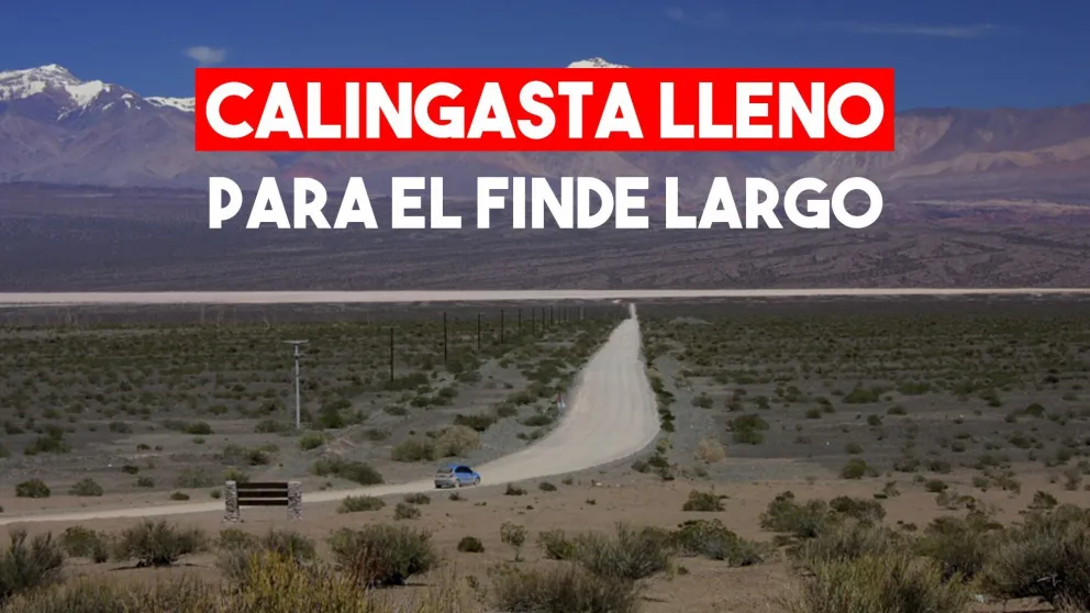 Para el fin de semana largo, Calingasta tiene un 100% de ocupación