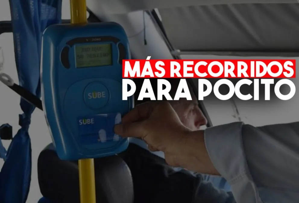 Buscan ampliar recorridos del colectivo en Pocito
