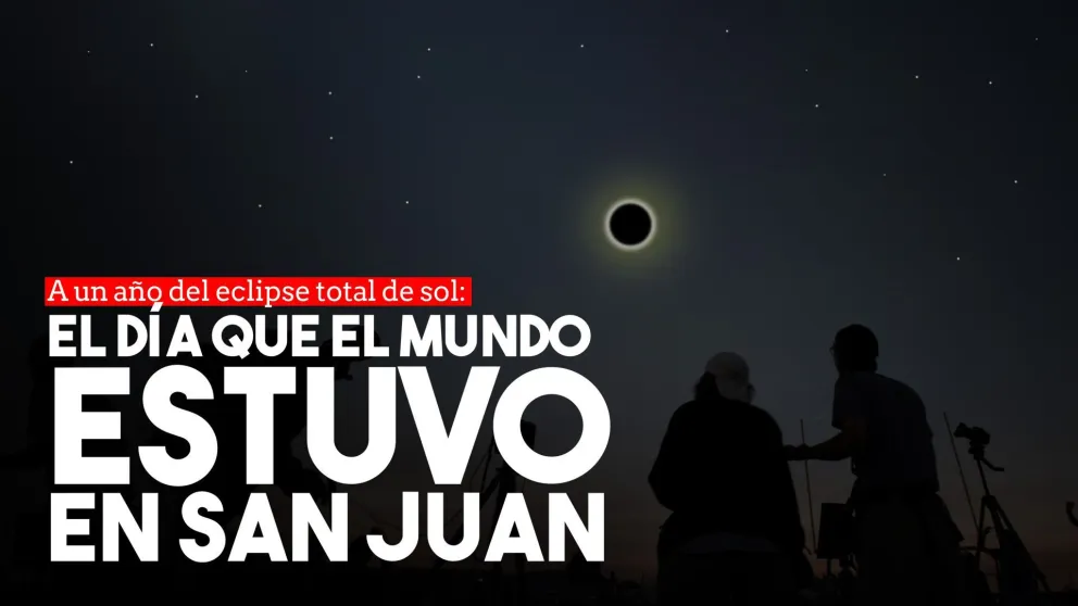 El día que todo el mundo llegó a San Juan para ver el eclipse de sol