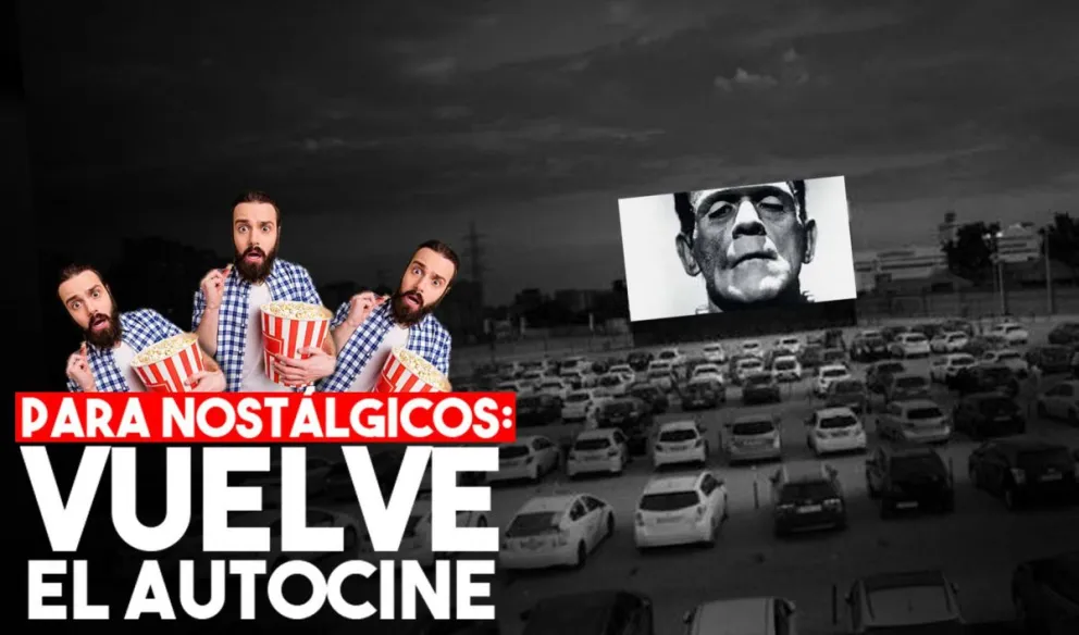Vuelve a funcionar el autocine en San Juan