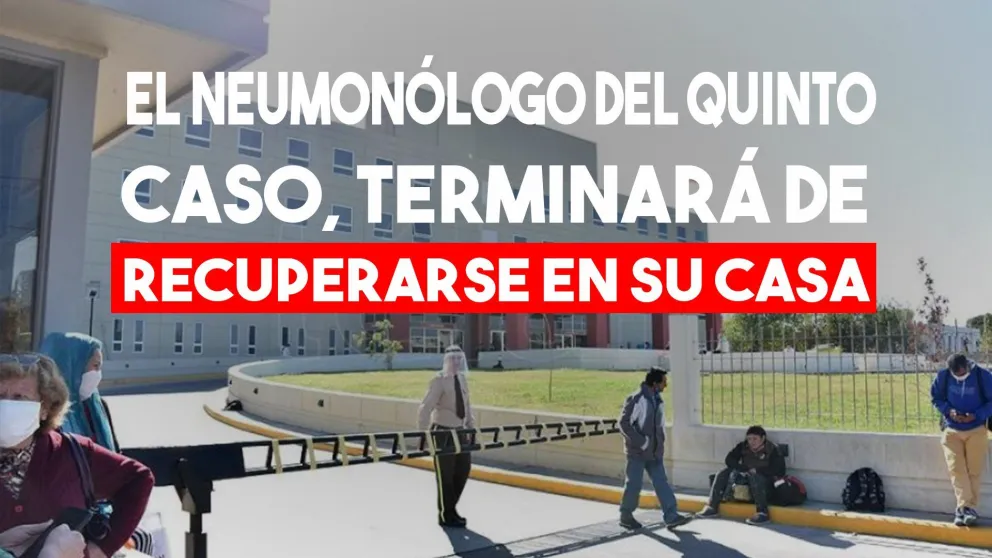El quinto caso, con internación domiciliaria