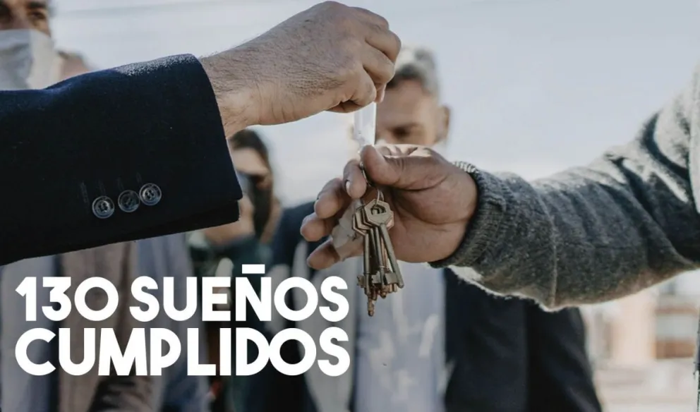 Se realizó la entrega de la segunda etapa del barrio 7 de Septiembre