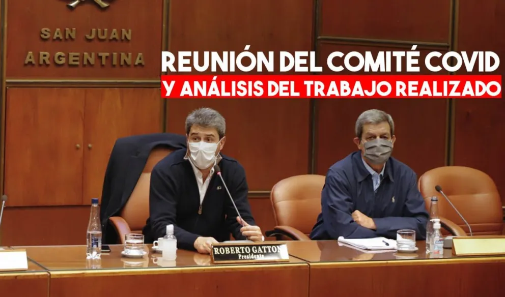 Sergio Uñac participó de una nueva reunión del Comité COVID