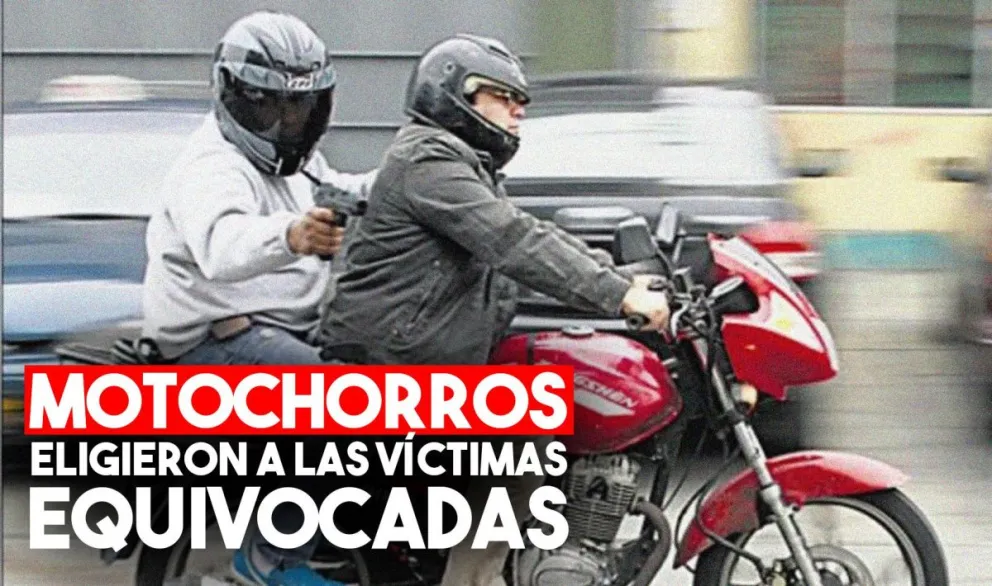 Motochorros intentaron robarle a dos policías de civil, uno terminó detenido