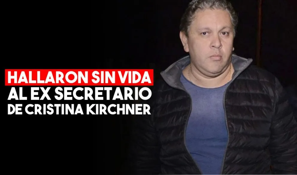 Encontraron el cuerpo de Fabián Gutierrez, el ex secretario de Cristina Kirchner