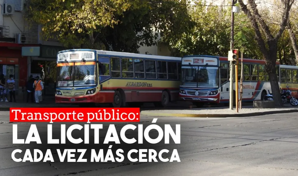 La próxima semana se hará el llamado a licitación para el transporte público