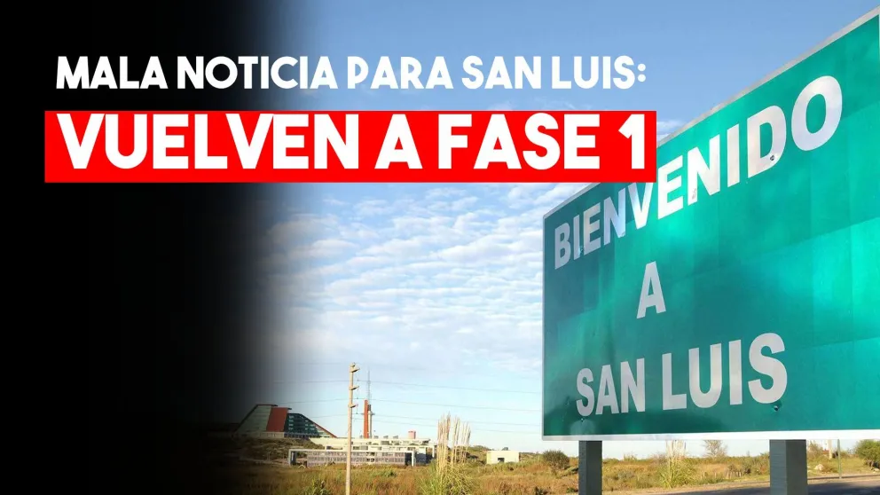 Tras un nuevo caso, San Luis volverá a Fase 1