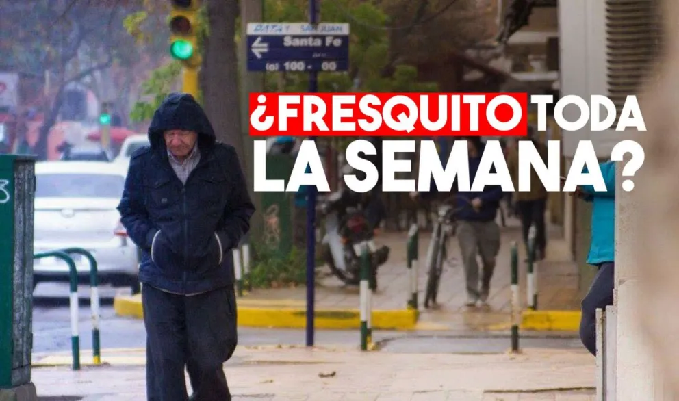 ¿Se viene otra semana  fresca?
