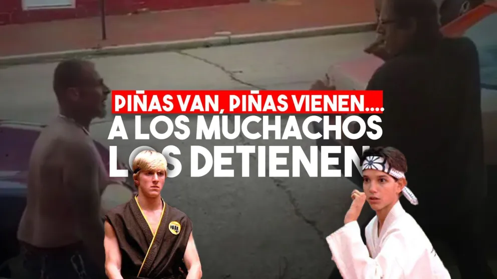 Se agarraron a las piñas en la calle y terminaron detenidos