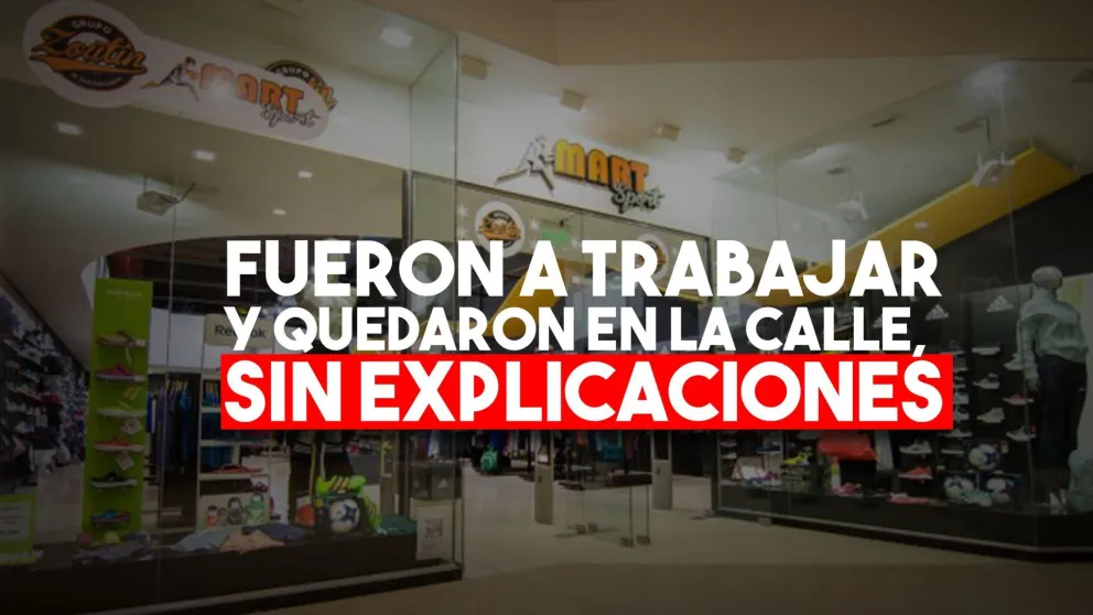 Fueron a trabajar y se encontraron con las puertas cerradas