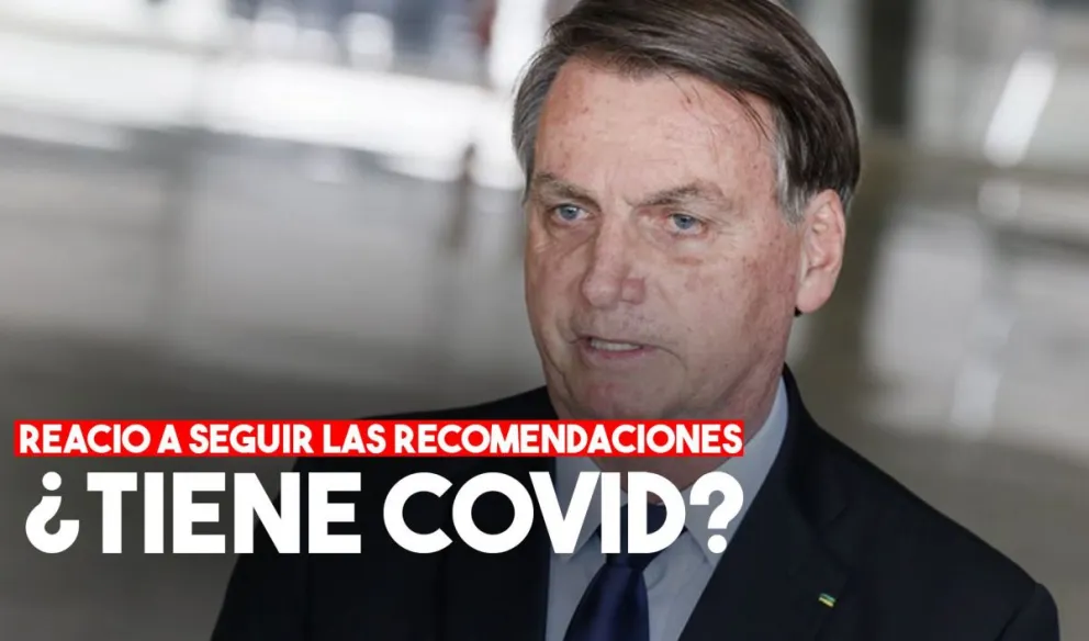 Jair Bolsonaro tiene síntomas de coronavirus y se hizo un nuevo test