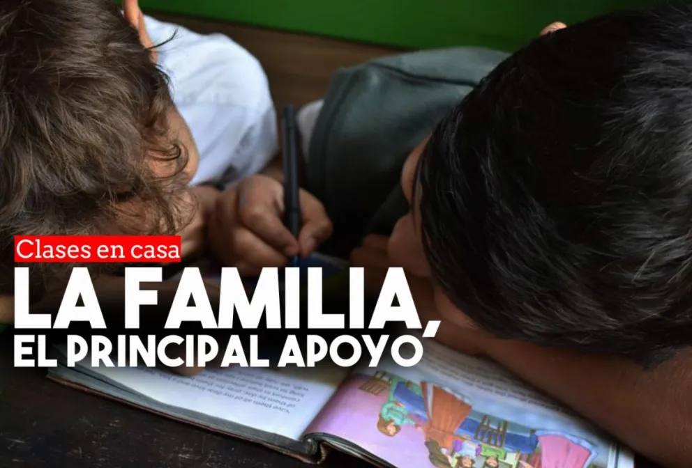 Las familias fueron claves para la educación en tiempos de cuarentena