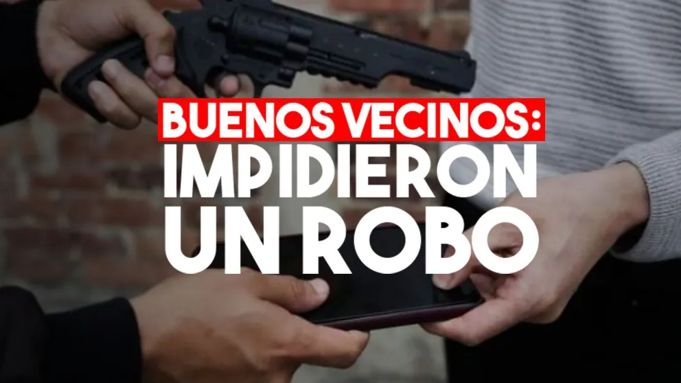 Le robó un celular a un joven y los vecinos lo detuvieron