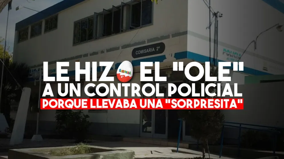 Evadió un control policial, lo detuvieron y le hallaron un arma