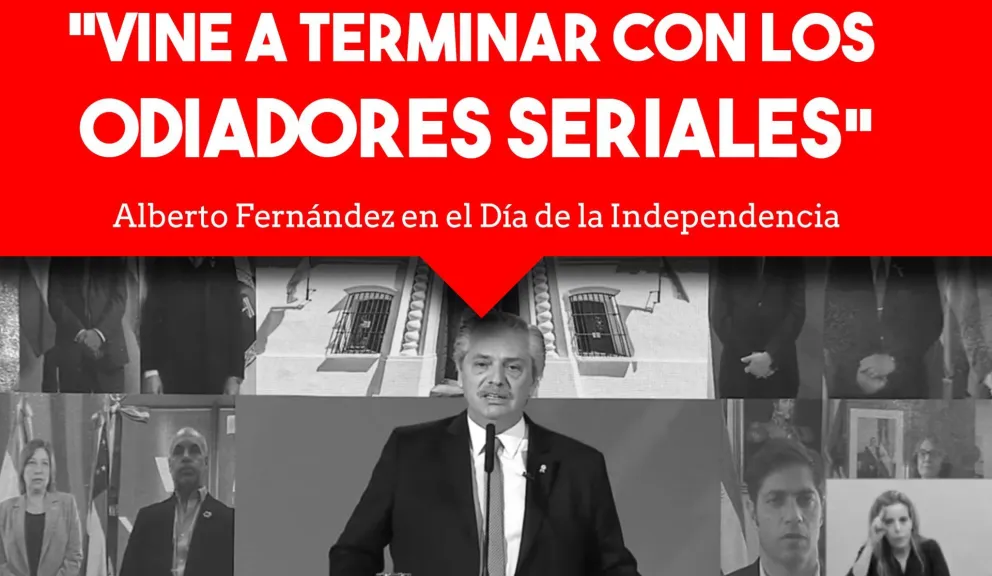 Alberto Fernández: "A siete meses de haber llegado al Gobierno, rescato lo que fuimos capaces de hacer como país:
