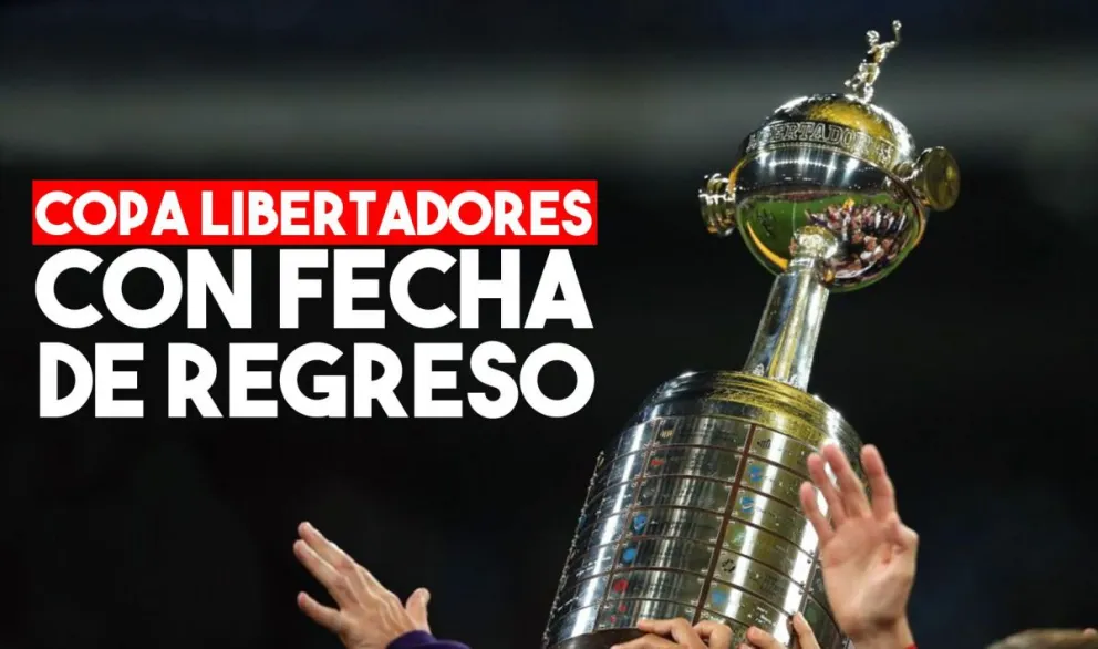 Conmebol eligió fecha para el regreso de la Libertadores