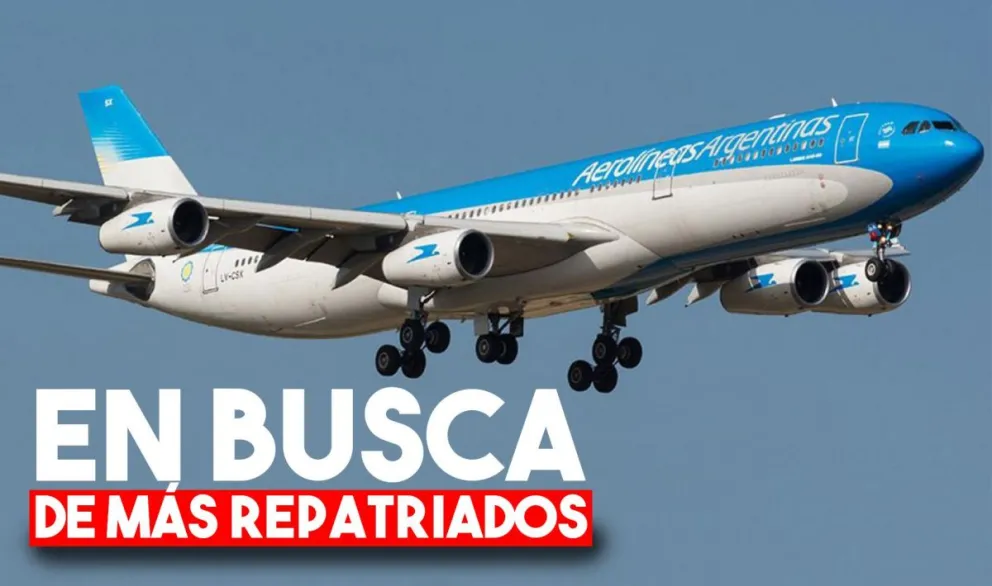 Aerolíneas Argentinas hará cuatro nuevos vuelos en busca de repatriados