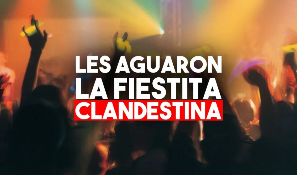Detuvieron a 12 jóvenes por realizar una fiesta clandestina en una casa