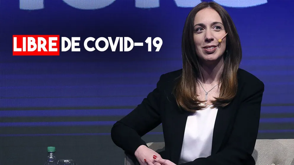 María Eugenia Vidal confirmó que ya no tiene Covid-19
