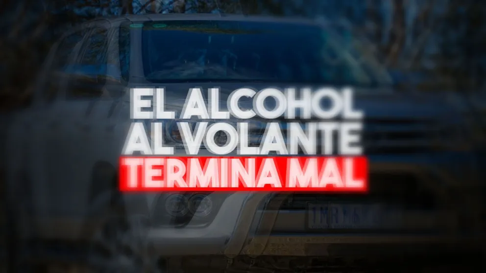 Manejaba en estado de ebriedad y terminó en una acequia