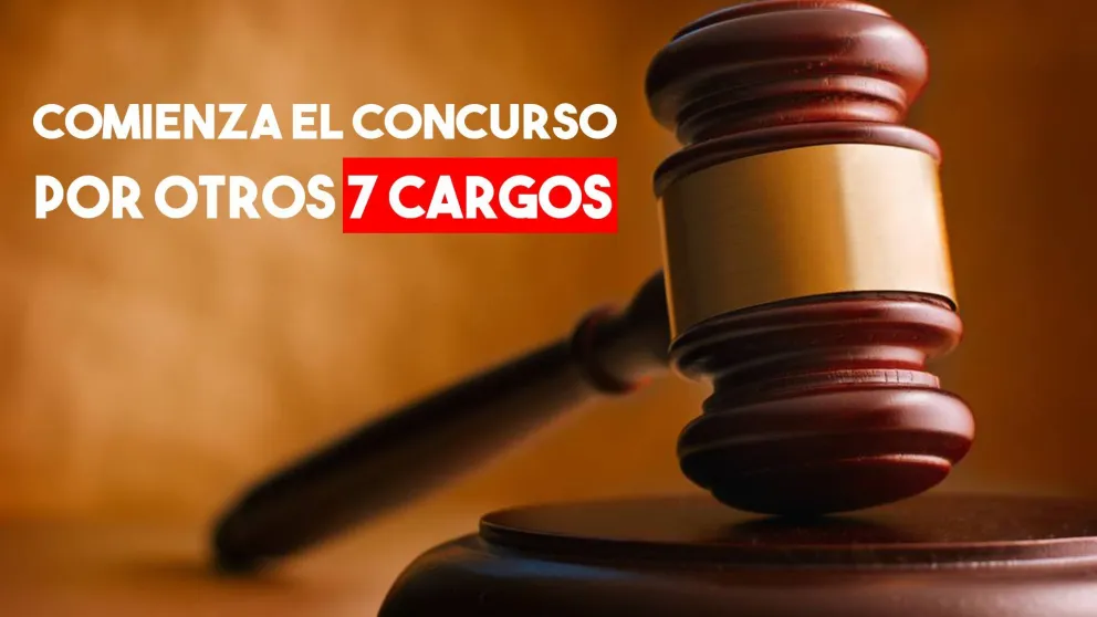 Se lanzó el concurso para cubrir 7 cargos