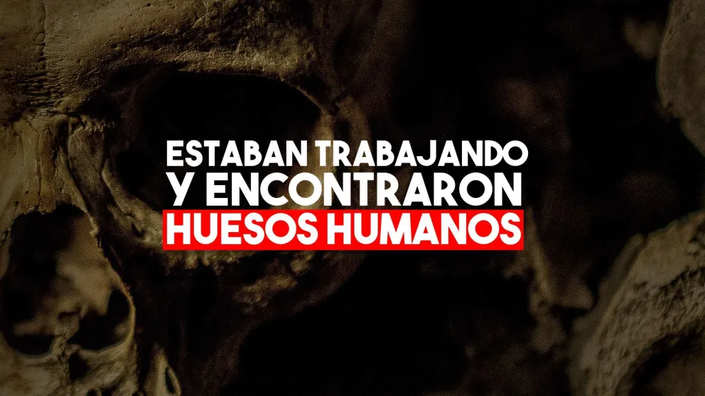 Encontraron restos óseos humanos en una zona de Pachaco