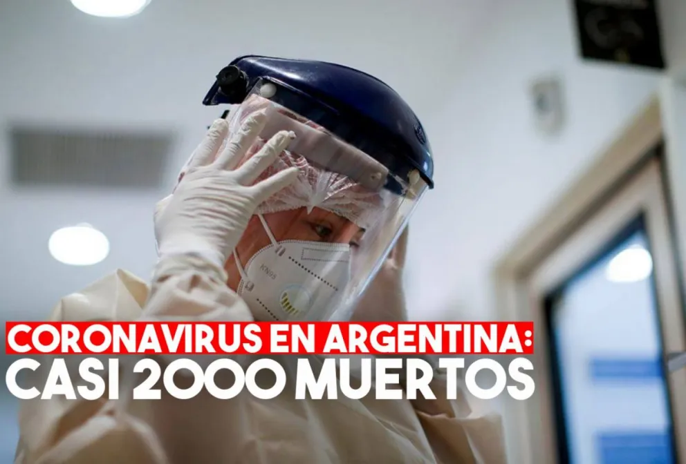 Coronavirus en la Argentina: confirman 65 muertos y 3645 nuevos contagios