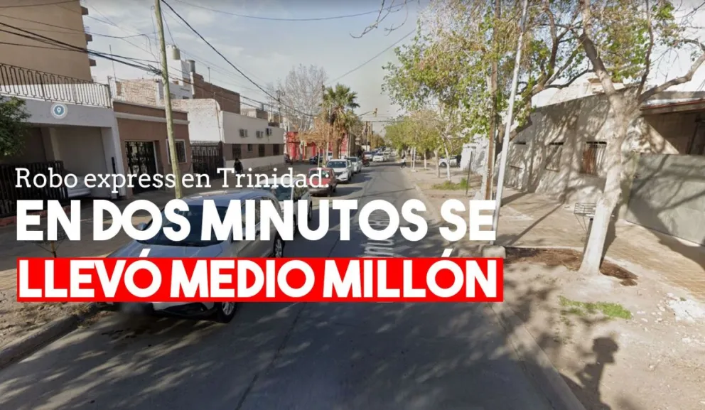 Un delincuente asaltó un San Juan Servicios y se llevó más de medio millón de pesos