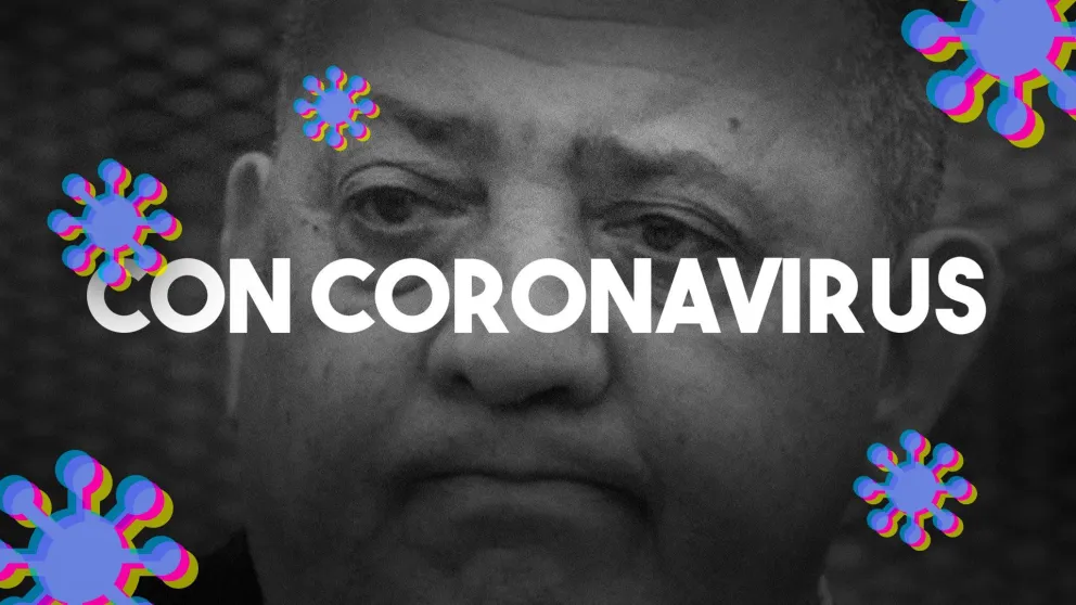 Luis D'Elía dio positivo de coronavirus y lo internaron