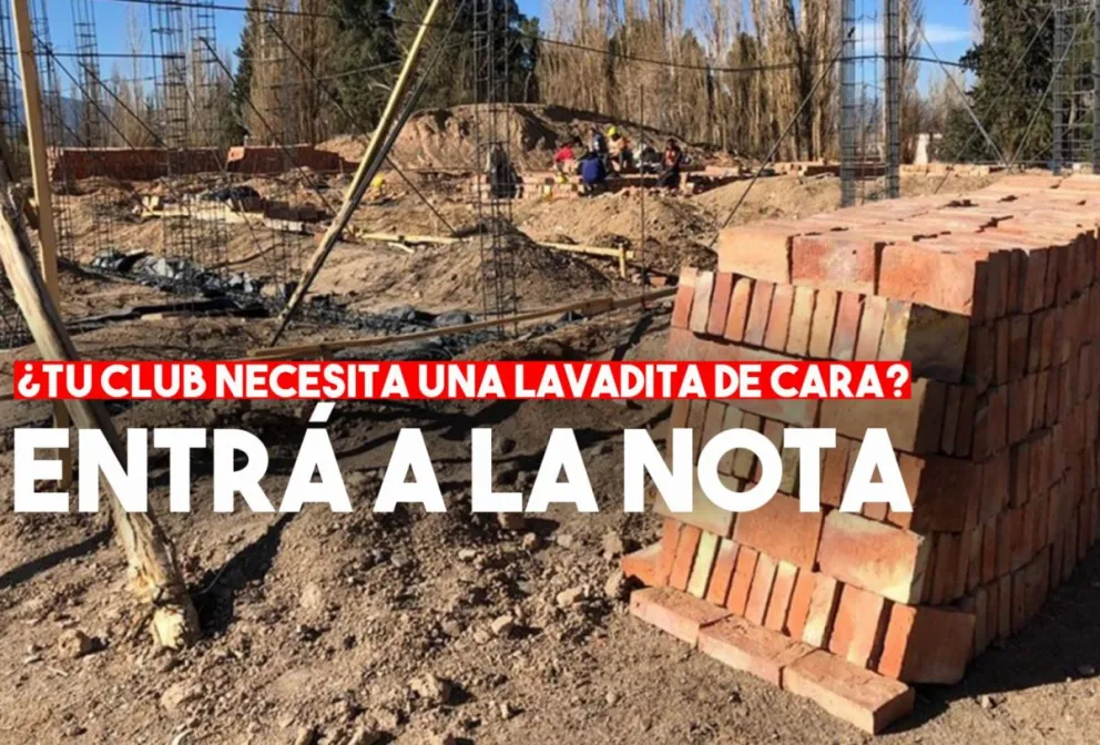 Mirá como sumarte al programa “Clubes en Obra” para generar infraestructura en tu club