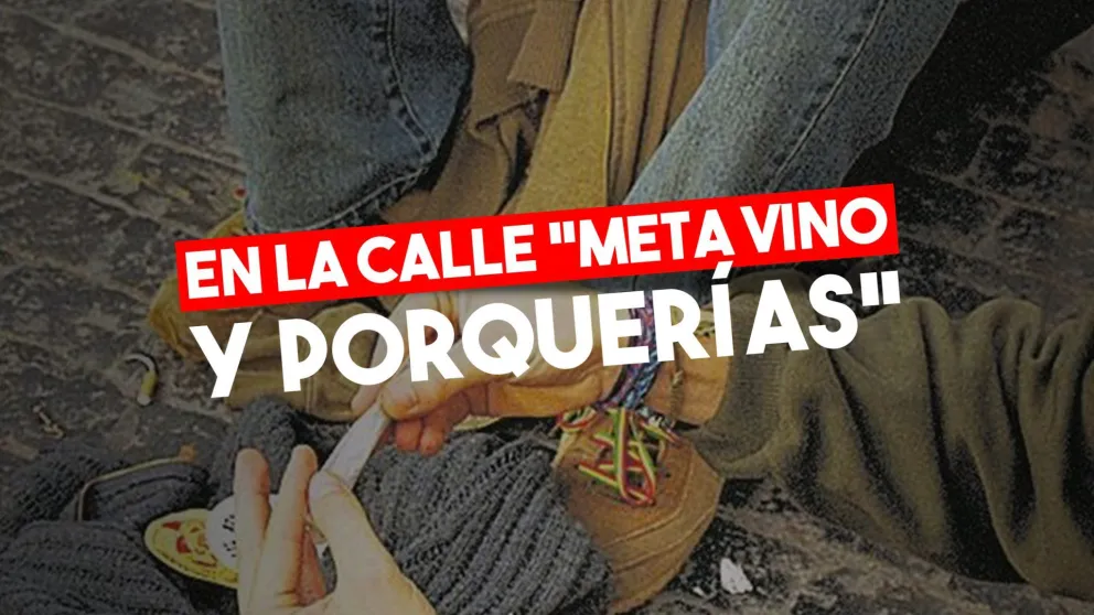 Los detuvieron por tomar alcohol en la vía pública y en la requisa les encontraron marihuana
