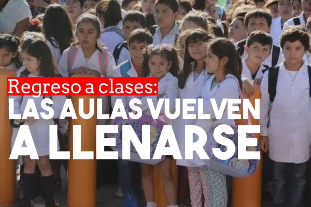 Más de 10.000 alumnos vuelven a clases en agosto