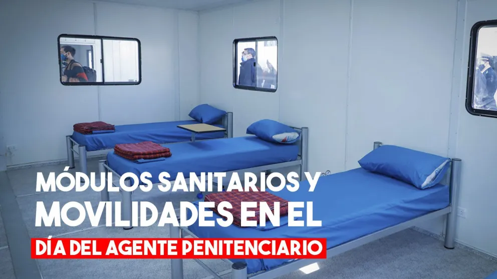 Uñac inauguró obras en el Penal en el Día del Agente Penitenciario