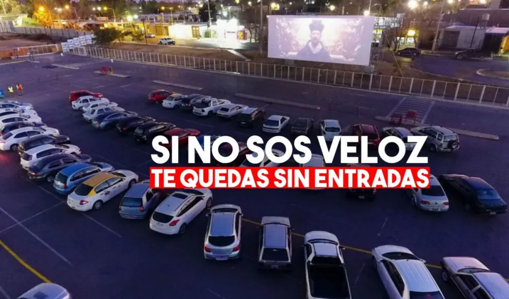 Entradas agotadas para el autocine