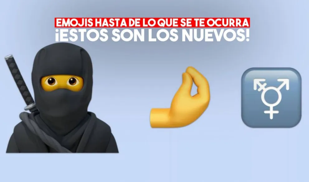 Los 117 nuevos emojis que llegarán a los smartphones este año