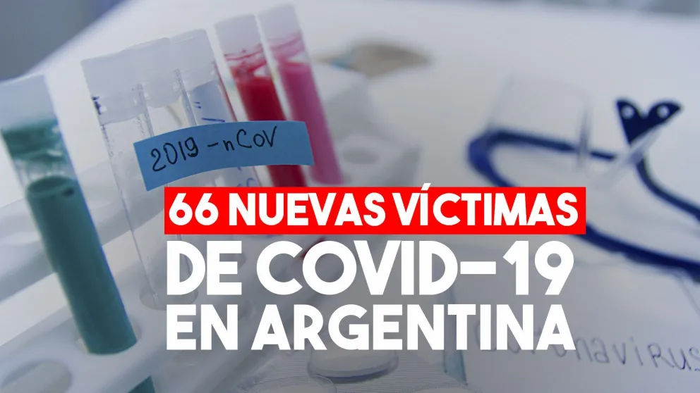 Argentina: 66 nuevas víctimas fatales en las últimas 24 horas