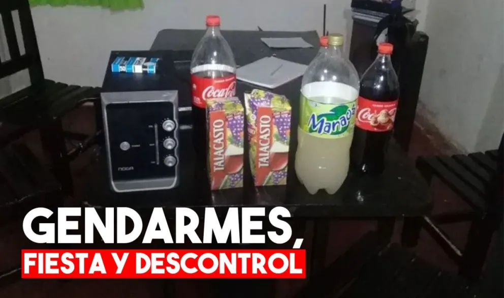 Aspirantes de gendarmería fueron detenidos por realizar una fiesta clandestina
