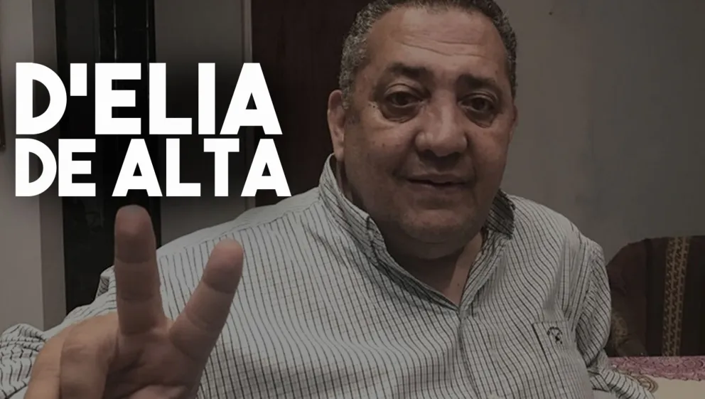 Luis D'Elia recibió el alta tras pasar más de una semana internado