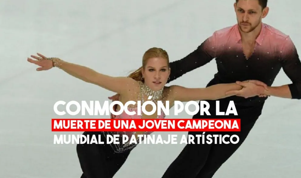 Conmoción por la muerte de una joven campeona mundial de patinaje
