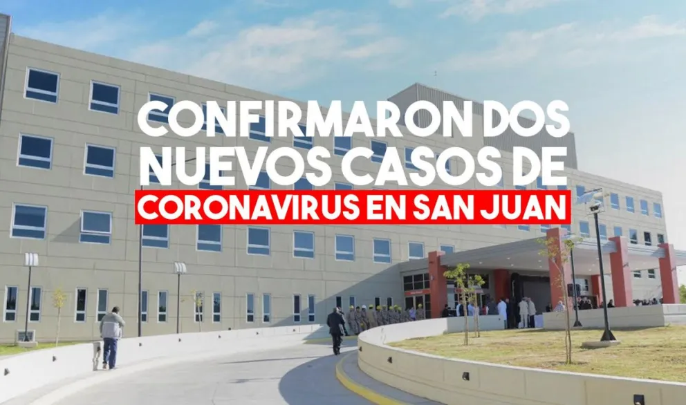 Confirmaron dos nuevos casos positivos de coronavirus en San Juan