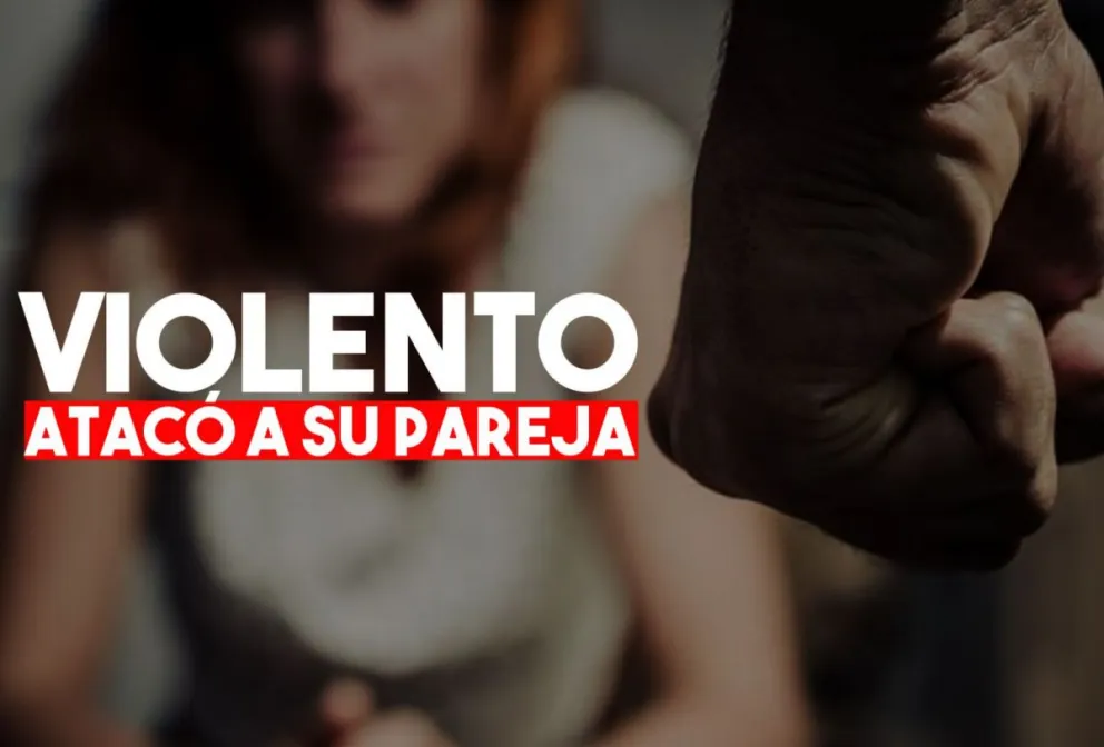 Atacó a su pareja y lo detuvieron