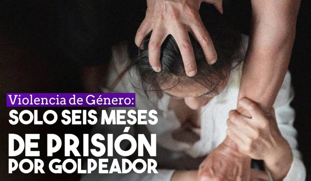 Lo condenaron a seis meses de prisión efectiva por morder y golpear a su pareja embarazada