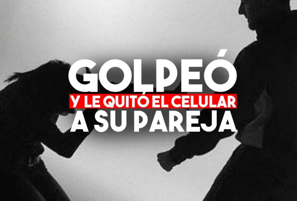 Discutió con su pareja y después la golpeó