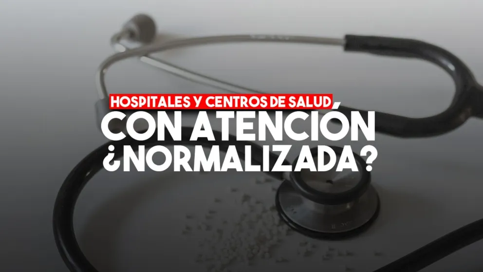 Los hospitales y centros de salud de la provincia funcionan al 80%