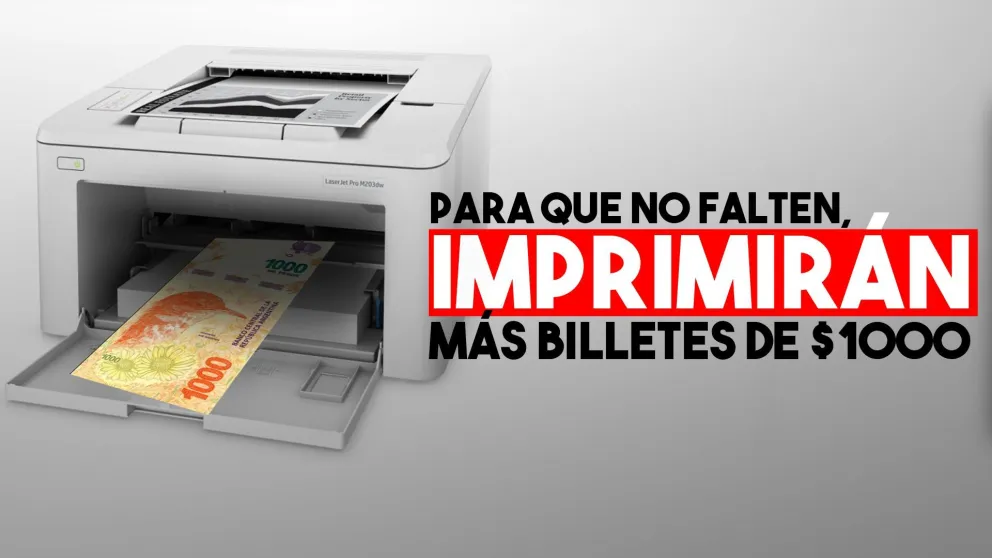 Aceleran la impresión de billetes de $1000 y $200 y anuncian importación de los de $500