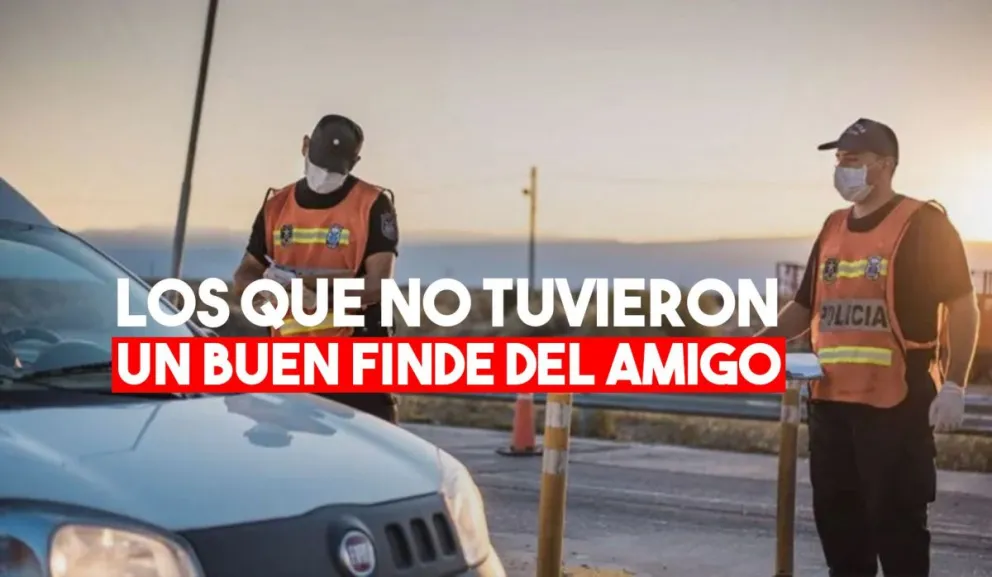 Más de 120 sanjuaninos aprehendidos durante los festejos del Día del Amigo