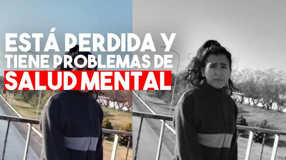 La joven que se perdió en Capital tiene problemas de salud