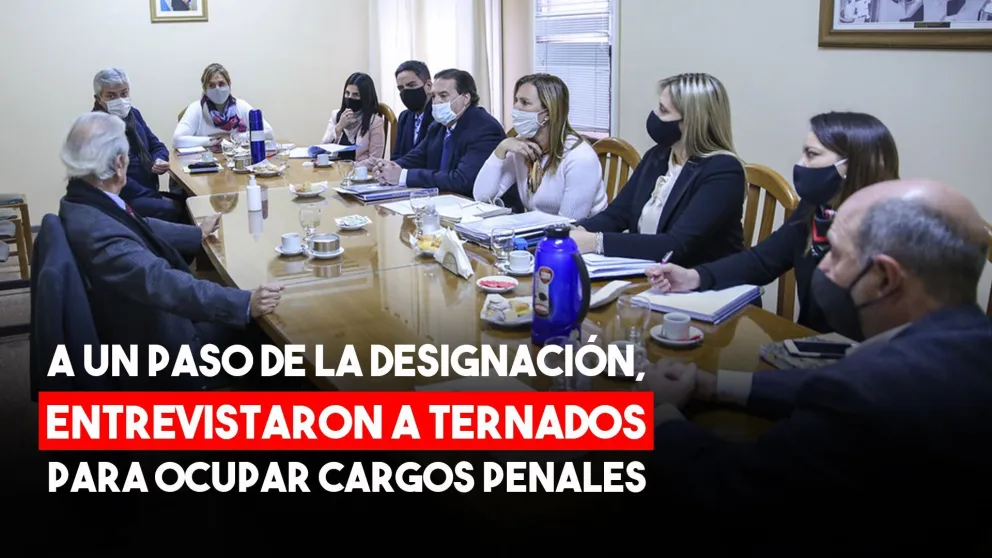 Legisladores recibieron a candidatos por cargos penales